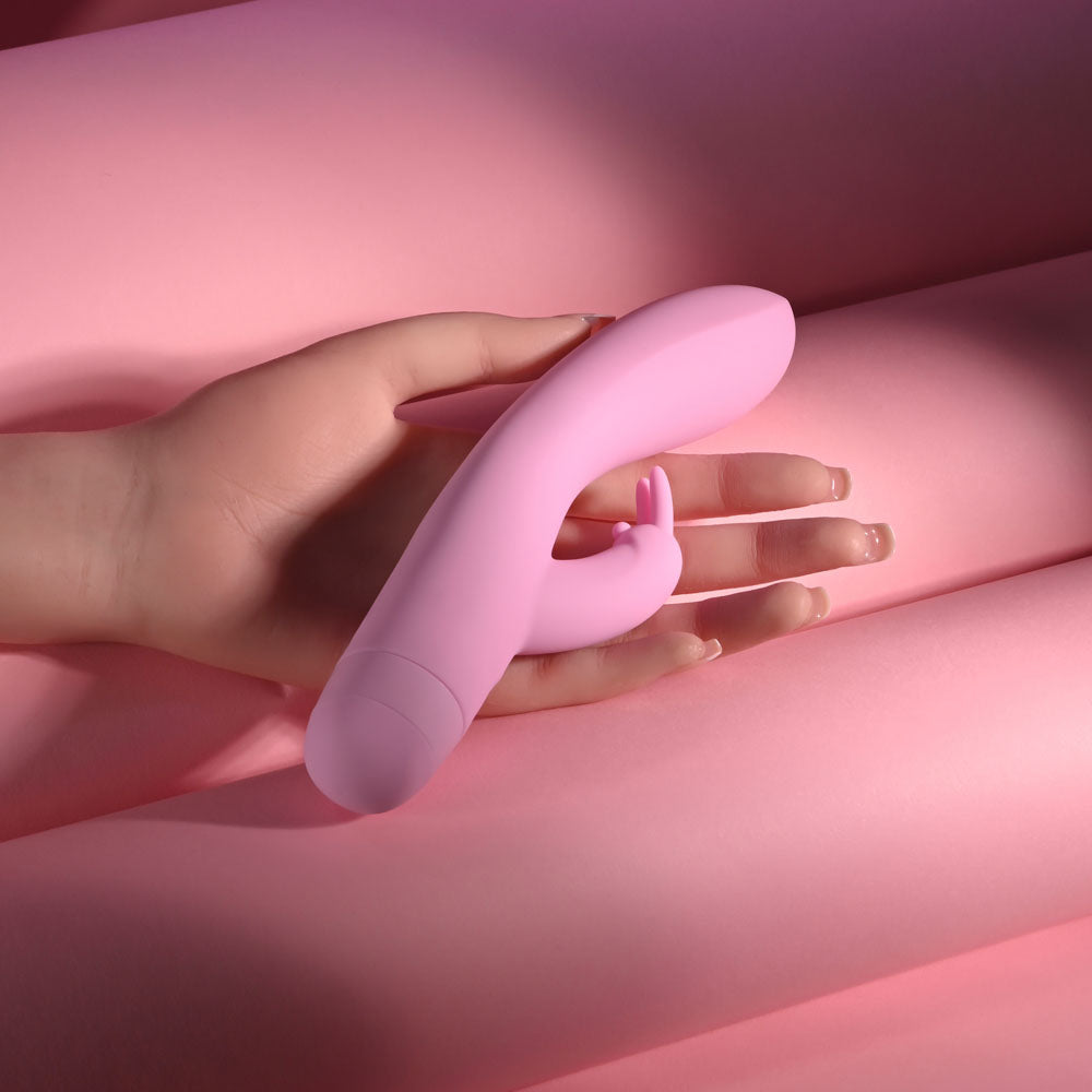 Evolved Cushy Bunny 19.1cm USB Rechargeable Silicone Rabbit Vibrator > Vibrators > Ladies > Rabbit