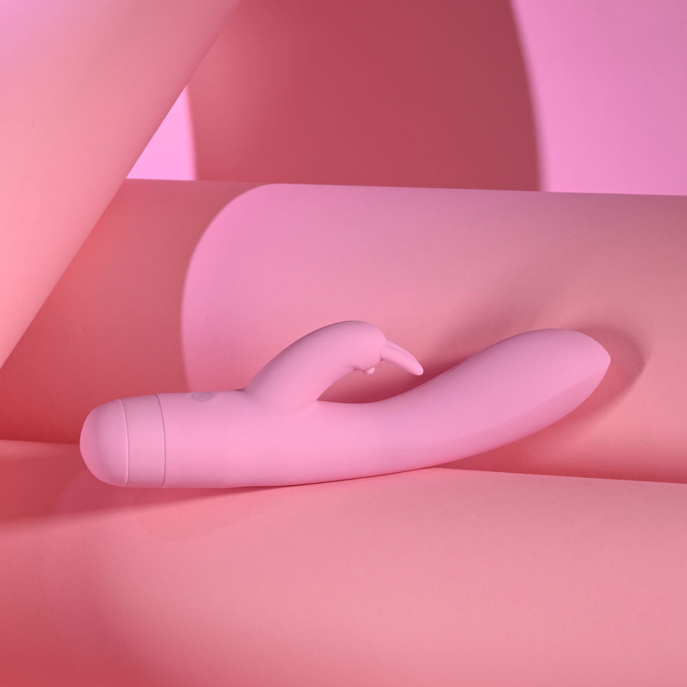 Evolved Cushy Bunny 19.1cm USB Rechargeable Silicone Rabbit Vibrator > Vibrators > Ladies > Rabbit