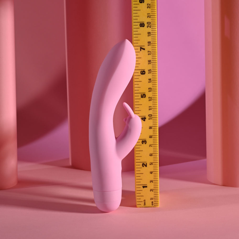Evolved Cushy Bunny 19.1cm USB Rechargeable Silicone Rabbit Vibrator > Vibrators > Ladies > Rabbit
