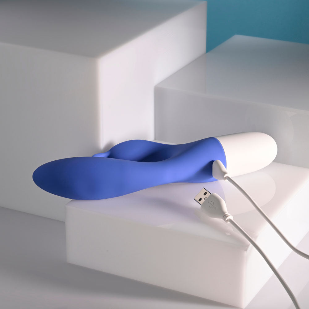 Evolved Funny Bunny 20cm USB Rechargeable Silicone Rabbit Vibrator > Vibrators > Ladies > Rabbit