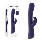Evolved Poppin Good Time – 20 cm USB Rechargeable Rabbit Vibrator Purple > Vibrators > Ladies > Rabbit