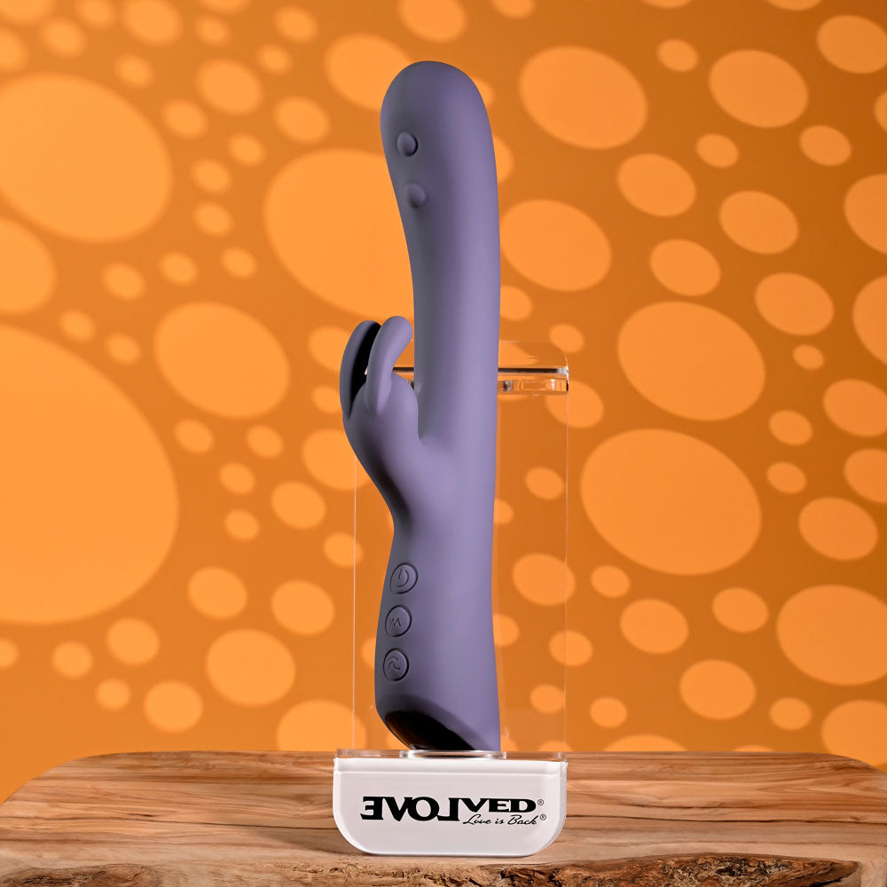 Evolved Poppin Good Time – 20 cm USB Rechargeable Rabbit Vibrator > Vibrators > Ladies > Rabbit