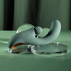Evolved SPIRAL CHARM - 18 cm USB Rechargeable Rabbit Vibrator > Vibrators > Ladies > Rabbit