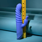 Evolved KNOCK KNOCK - 22.9 cm USB Rechargeable Rabbit Vibrator with Flicking Head > Vibrators > Ladies > Rabbit