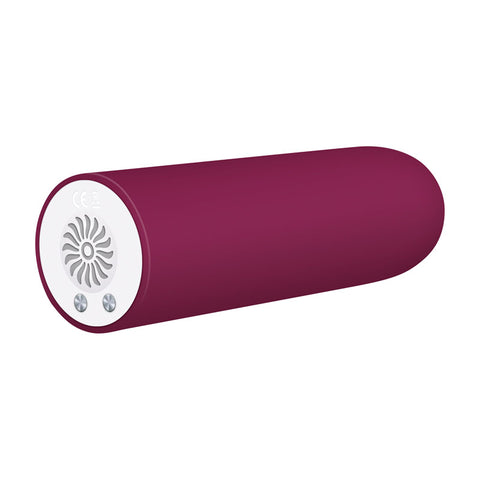 Evolved Mighty Thick Burgundy 9 cm USB Rechargeable Bullet Vibrator BULLETS