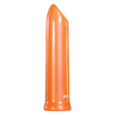 Evolved Lip Service Orange 10 Centimeter USB Rechargeable Lipstick Vibrator BULLETS