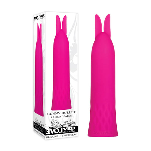 Evolved Bullet Buddy 10.5 Centimeter USB Rechargeable Bullet Vibrator Pink BULLETS