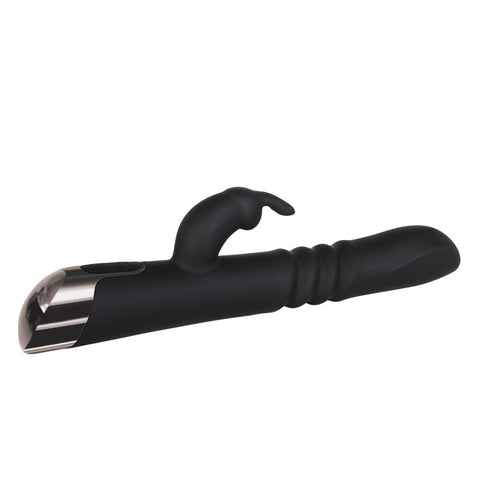 Evolved Rapid Rabbit 25.4 cm USB Rechargeable Thrusting Vibrator VIBRATORS-RABBIT-MULTI
