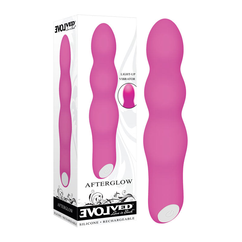 Evolved Afterglow -  16.5 cm USB Rechargeable Vibrator