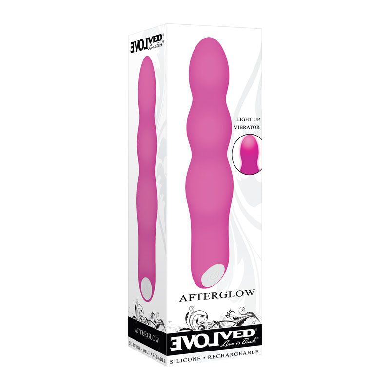 Evolved Afterglow -  16.5 cm USB Rechargeable Vibrator