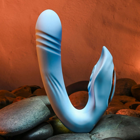 Evolved Tap and Thrust USB Rechargeable Dual Vibrator VIBRATORS