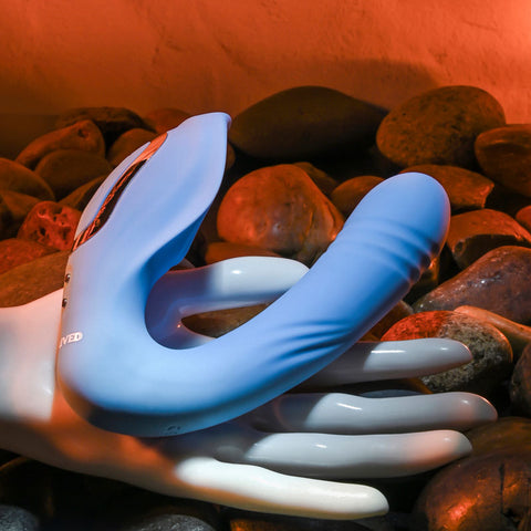 Evolved Tap and Thrust USB Rechargeable Dual Vibrator VIBRATORS