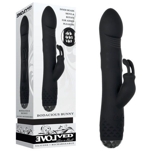 Evolved BODACIOUS BUNNY -  22.9 cm USB Rechargeable Rabbit Vibrator