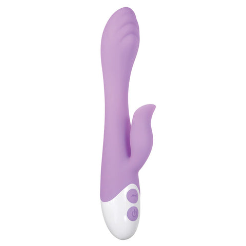 Evolved PLEASING PETAL Lilac 19.7 cm USB Rabbit Vibrator VIBRATORS-RABBIT
