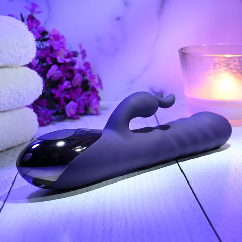 Evolved Rascal Rabbit 22.9 cm USB Rechargeable Rabbit Vibrator VIBRATORS-RABBIT