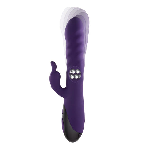 Evolved Rascal Rabbit 22.9 cm USB Rechargeable Rabbit Vibrator VIBRATORS-RABBIT