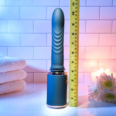 Evolved TOO HOT TO HANDLE Thrusting Vibe 7 Speed USB Rechargeable DONGS Thrusting