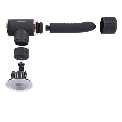 Evolved TOO HOT TO HANDLE Thrusting Vibe 7 Speed USB Rechargeable DONGS Thrusting