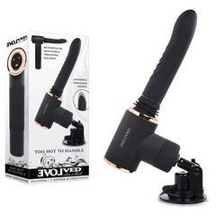 Evolved TOO HOT TO HANDLE -  USB Rechargeable Thrusting Vibe with Stand