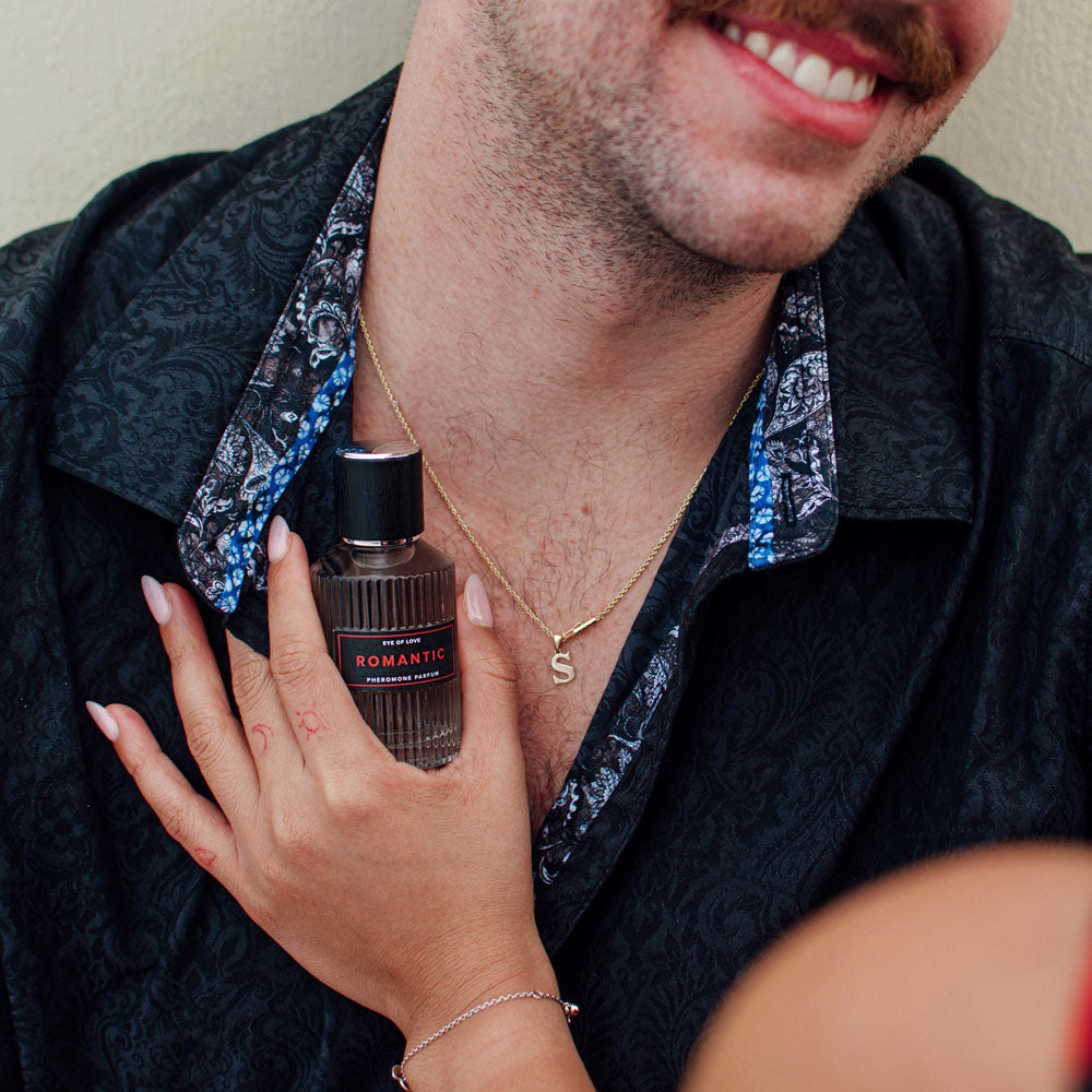 Eye Of Love Romantic Pheromone Cologne 50 ml Sandalwood Scented Cologne for Men to Attract Women Fragrance Mist
