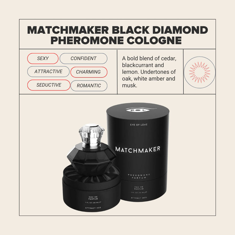 Eye of Love Matchmaker Diamond LGTBQ Pheromone Cologne for Men 30 ml Spray Fragrance Mist