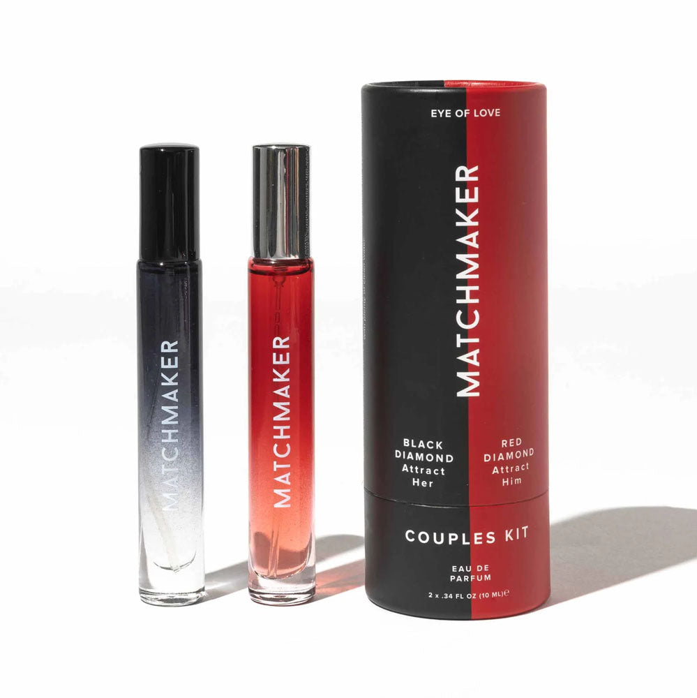 Eye of Love Matchmaker Couples Kit (2 x 10ml) – His and Hers Pheromone Parfums Default Title > Sex Toys > Couples Toys Main image