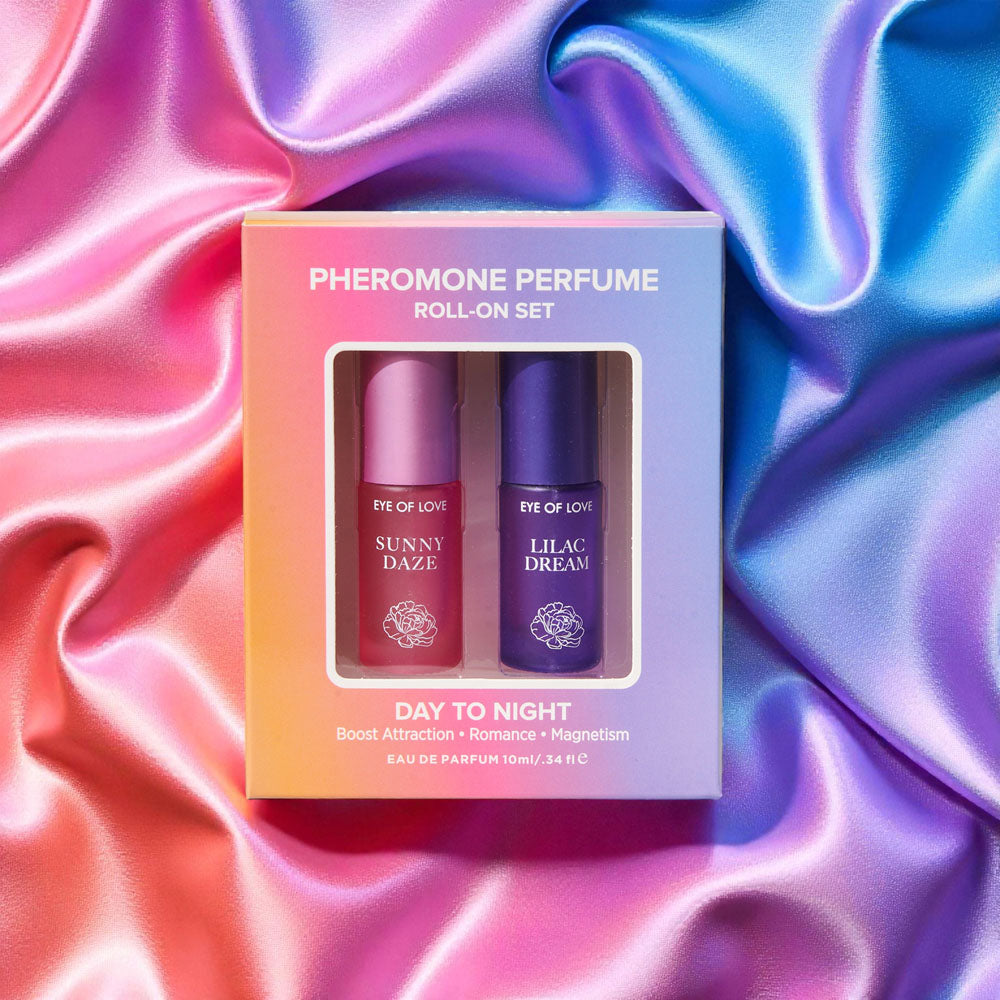 Eye of Love Love in Bloom Sunny Daze and Lilac Dream 10ml Pheromone Perfume Roll-On Set > Essentials > Aphrodisiacs