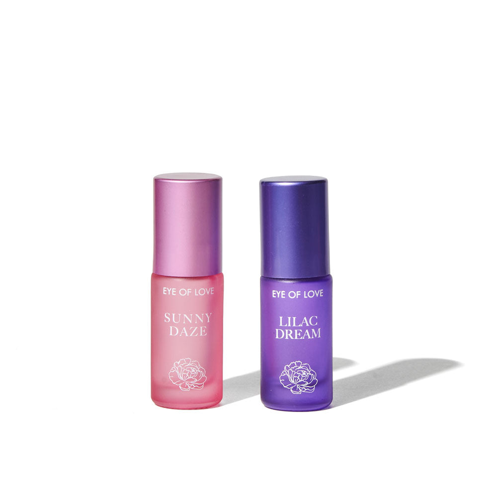 Eye of Love Love in Bloom Sunny Daze and Lilac Dream 10ml Pheromone Perfume Roll-On Set > Essentials > Aphrodisiacs