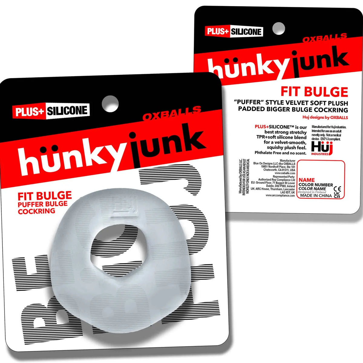 Fit Bulge Hung-Style Cockring > Cock Ring > Single
