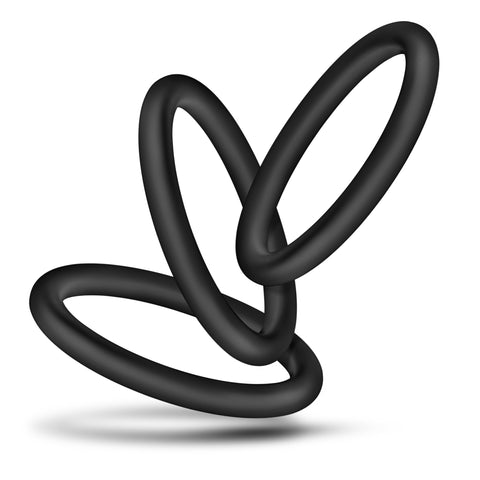 Performance VS3 Large Silicone Cockrings - Set of 3 COCK RING Set