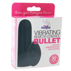 Pink Pussycat Vibrating Bullet (Black) – Remote-Controlled Bullet Vibrator Black > Vibrators > Mini Vibrators
