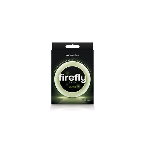 Firefly Halo Glow In Dark Clear 60 Millimeter Cock Ring > Cock Ring > Single