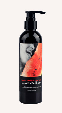 Edible Massage Lotion Watermelon Flavor for Sensual Massage and Moisturizing Delight Massage Oil