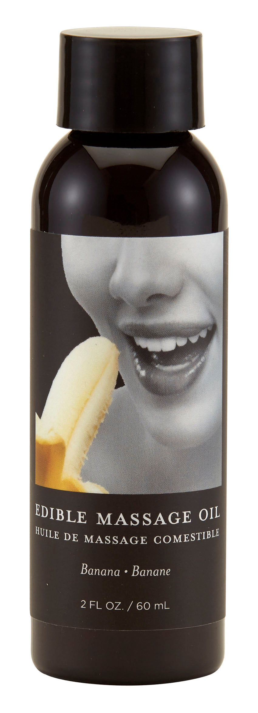 Edible Massage Oil Banana Flavoured 59ml Bottle Secondary image