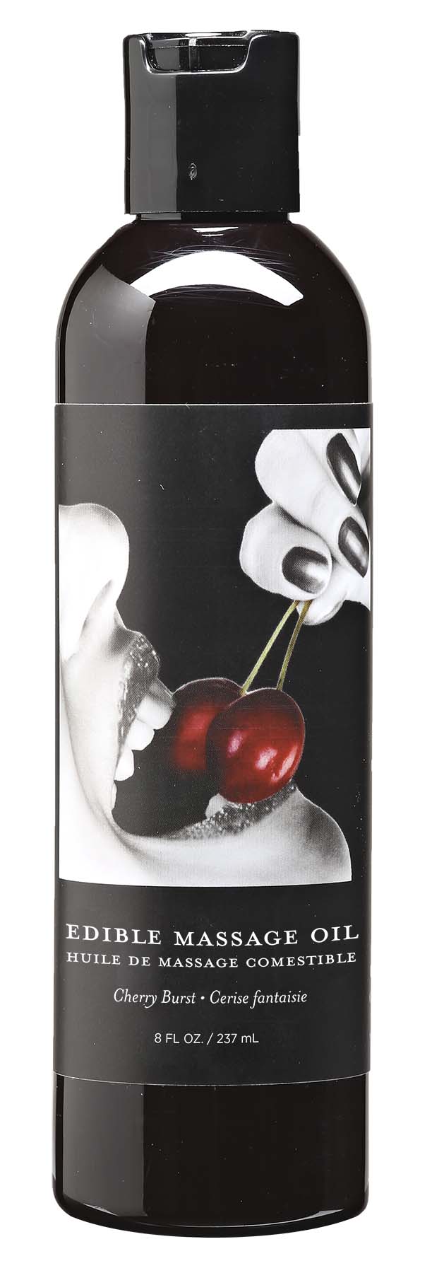Edible Massage Oil - Cherry Burst 237ml Bottle > Essentials > Massage Oil
