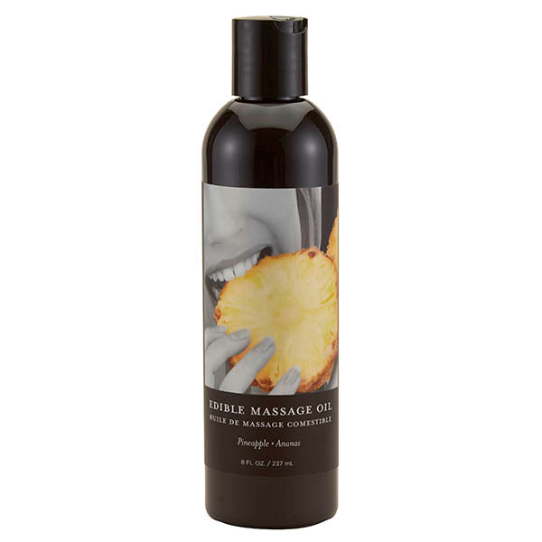 Edible Massage Oil Pineapple Flavoured 237ml Bottle > Essentials > Massage Oil Main image