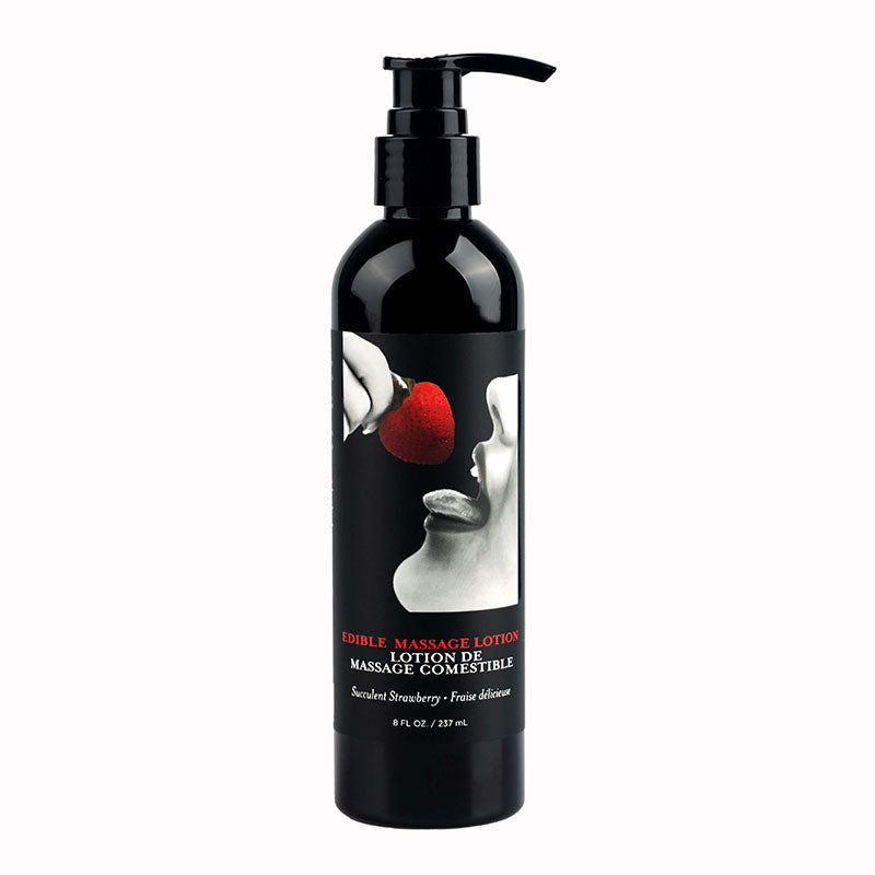 Edible Strawberry Massage Lotion 237ml > Essentials > Massage Oil Main image