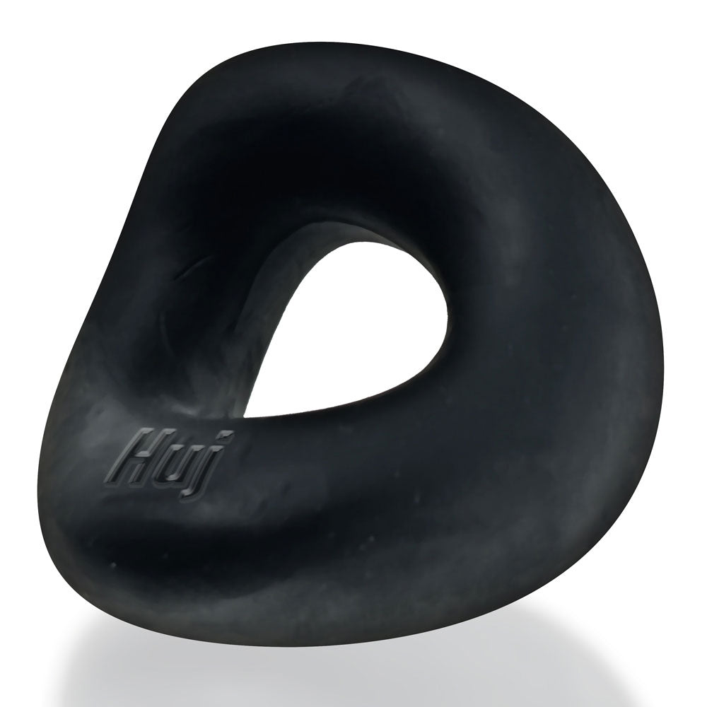 Form Curvy C-Ring Tar Ice 2.8 Inch Versatile Cock Ring Black COCK RINGS