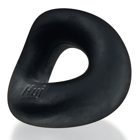 Form Curvy C-Ring Tar Ice 2.8 Inch Versatile Cock Ring Black COCK RINGS