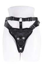 Sportsheets Aurora High Waisted Strap-On Harness (Black) Adjustable Up to 60 Inch Hips - Strap-On Harness > Dildos > Strap On Harnesses