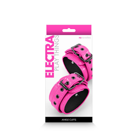 Electra Ankle Cuffs Pink Restraints for Comfortable Play > Bondage Gear > Restraints