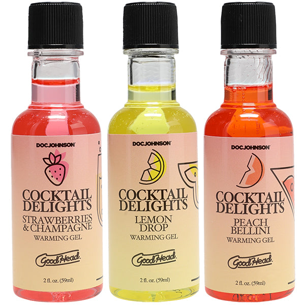 GoodHead Cocktail Delights Edible Oral Gel 3 Pack Flavors > Relaxation Zone > Edible Treats