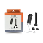 Emico Electric Douche Nozzle Waterproof with 3 Speeds and 5 Spout Options Black Silicone > Essentials > Douches