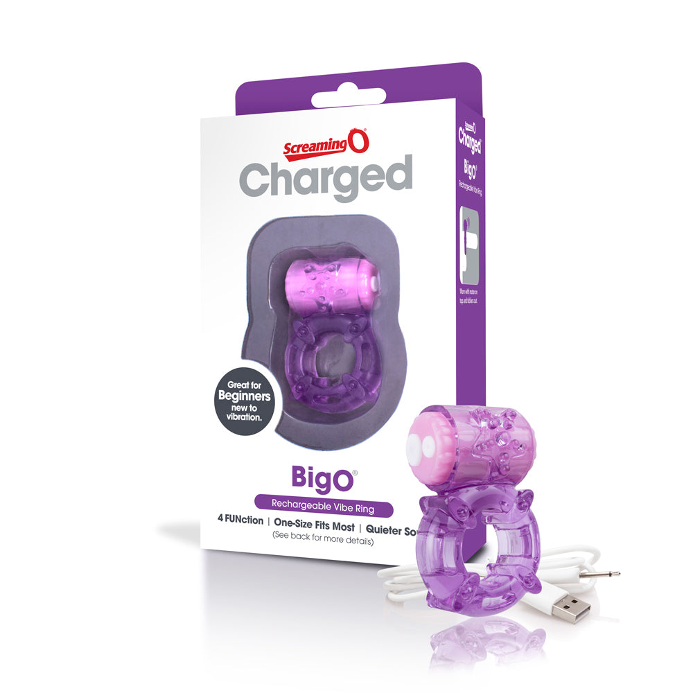 Screaming O Charged BigO – Rechargeable Vibrating Cock Ring > Cock Ring > Vibrating
