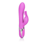 Enchanted Bunny Purple Silicone Intimate Massager with 4 Rotating Functions Waterproof Rechargeable > Vibrators > Ladies > Rabbit