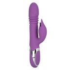 Enchanted Kisser Purple Silicone Rotating and Thrusting Vibrator > Vibrators > Ladies > Rabbit