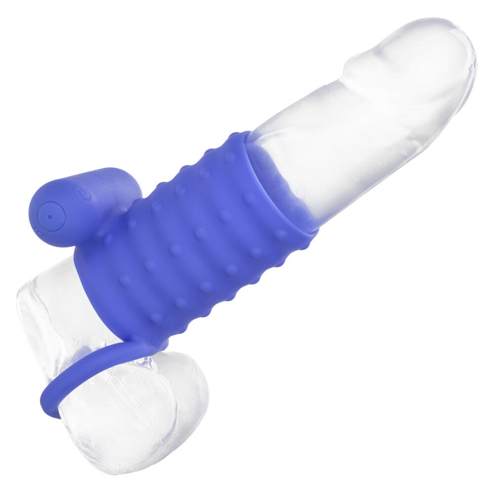 Endless Desires Enhancer – Ribbed Vibrating Cock Sleeve > Sex Toys For Men > Penis Sleeves