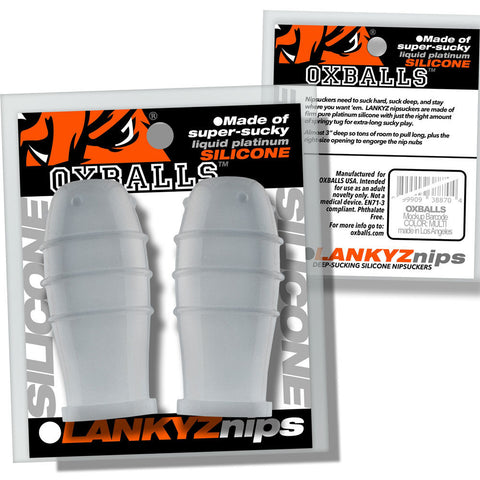 Lankyz Silicone Nipsuckers (Clear) – Silicone Nipple Sucking Toy > Sex Toys > Nipple Suckers