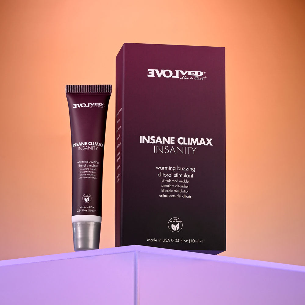 Evolved Insane Climax Insanity Warming Clitoral Stimulation Gel 10ml Secondary image