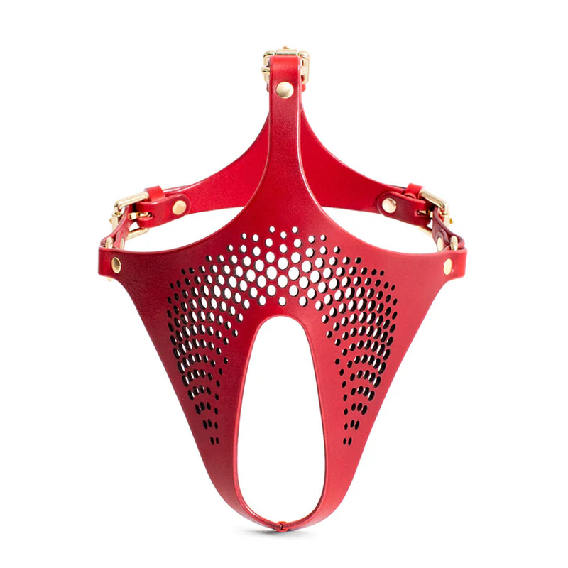 Ex Machina Genuine Leather Mask – High-Quality Cow Leather Role Play Mask > Bondage Gear > Masks Main image